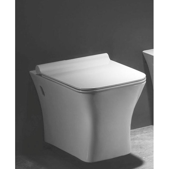 Унитаз подвесной безободковый Azario Trend AZ-2024 с крышкой микролифт - фото 2