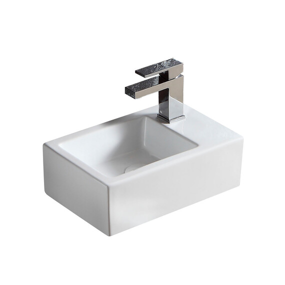 Раковина подвесная Azario 37 см AZ4331 правая - фото 