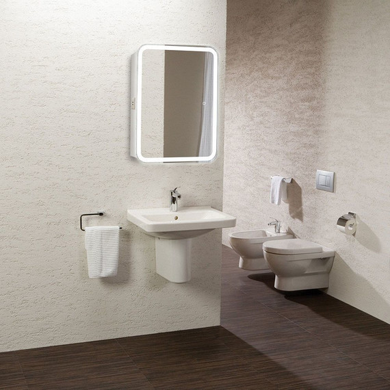 Зеркало-шкаф Azario Фиджи flip Led 50 см LED-00002471 - фото 3