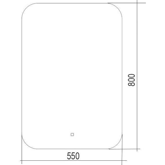 Зеркало Azario Паллада 55 см ФР-1538 - фото 3