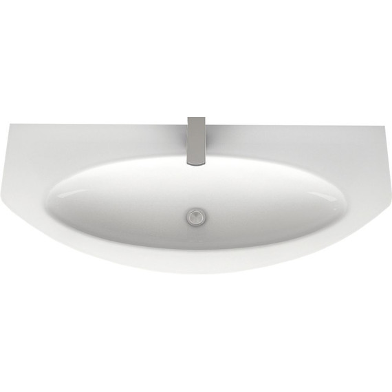 Тумба подвесная с раковиной Cezares Eden 120 см 54842, Rovere tabacco - фото 4