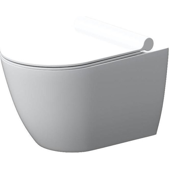 Унитаз подвесной безободковый Damixa Apollo DX22C1700SC с крышкой микролифт - фото 2