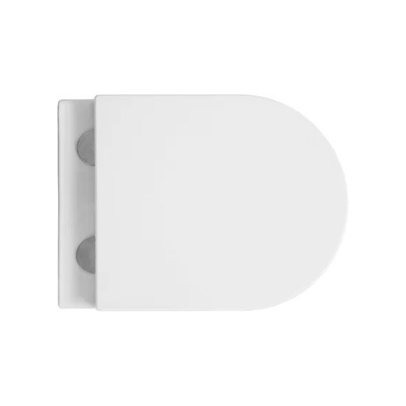 Унитаз подвесной безободковый Sintesi Dante SIN-TS-DNT-191 с крышкой микролифт - фото 4