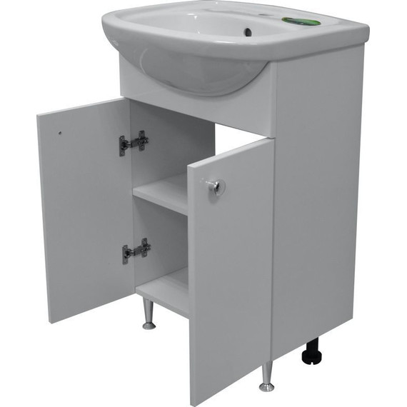 Тумба напольная с раковиной Стиль Моника New 50 см (раковина Арго) - фото 3