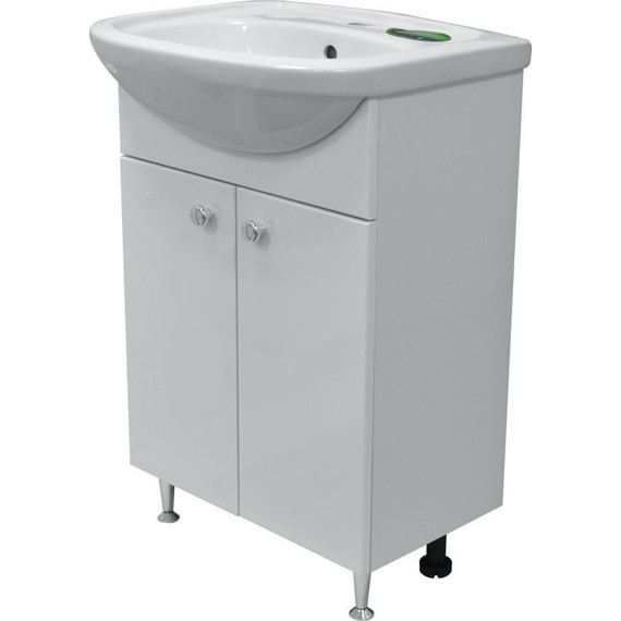 Тумба напольная с раковиной Стиль Моника New 55 см (раковина Арго) - фото 2