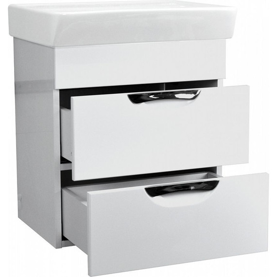 Тумба подвесная с раковиной Стиль Соло 50/2 см - фото 2