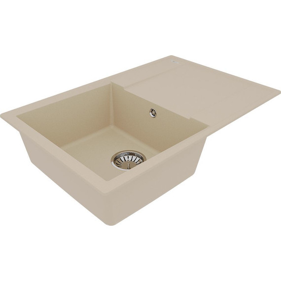 Кухонная мойка Lemark Imandra 760 9910026, бежевый, Цвет производителя: бежевый - фото 2