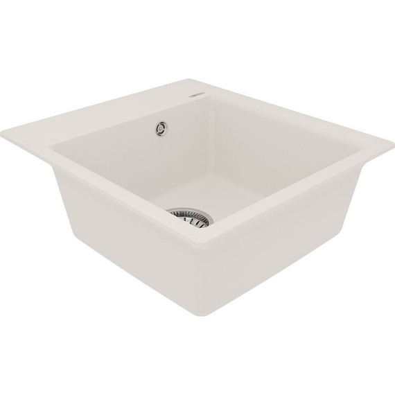 Кухонная мойка Lemark Hanka 450 9910010, жасмин, Цвет производителя: жасмин - фото 2