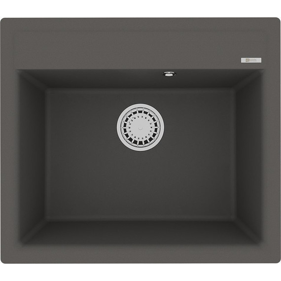 Кухонная мойка Lemark Hanka 570 9910017, серый шёлк, Цвет производителя: серый шёлк - фото 