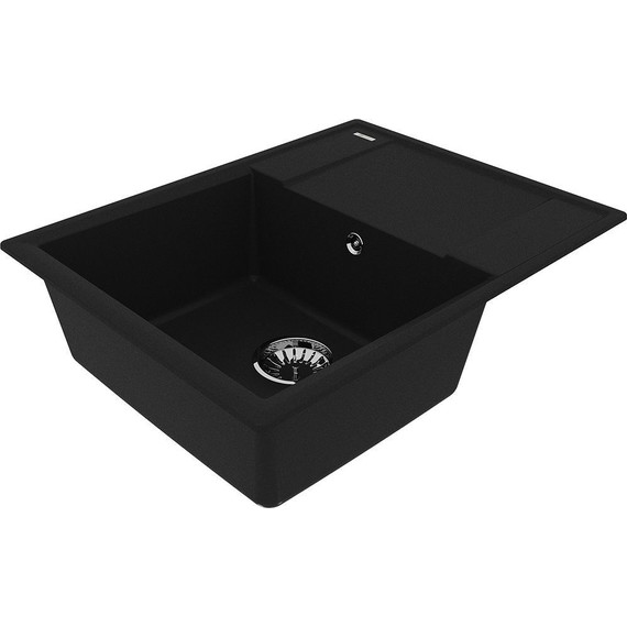 Кухонная мойка Lemark Imandra 640 9910019, антрацит, Цвет производителя: антрацит - фото 2