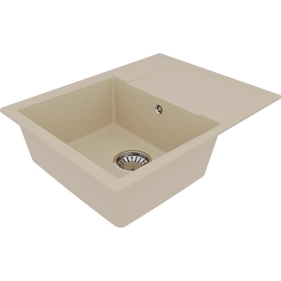 Кухонная мойка Lemark Imandra 640 9910020, бежевый, Цвет производителя: бежевый - фото 2