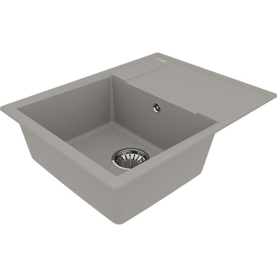 Кухонная мойка Lemark Imandra 640 9910021, грей, Цвет производителя: грей - фото 2