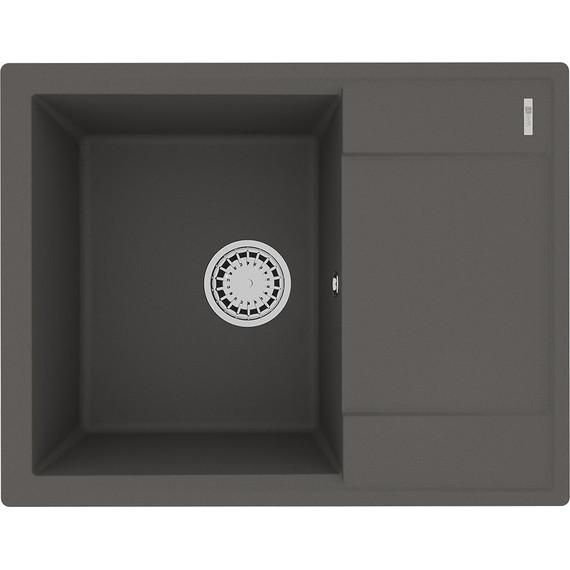 Кухонная мойка Lemark Imandra 640 9910023, серый шёлк, Цвет производителя: серый шёлк - фото 