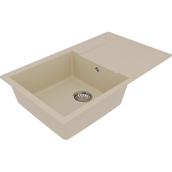 Кухонная мойка Lemark Imandra 840 9910032, бежевый, Цвет производителя: бежевый - фото 2