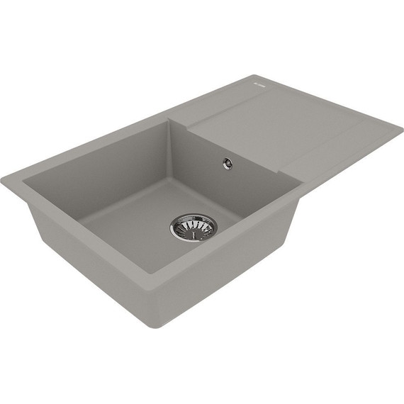 Кухонная мойка Lemark Imandra 840 9910033, грей, Цвет производителя: грей - фото 2