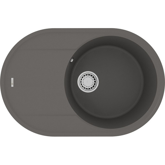 Кухонная мойка Lemark Lacha 760 9910059, серый шёлк, Цвет производителя: серый шёлк - фото 