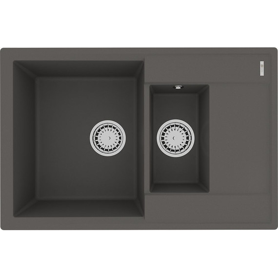 Кухонная мойка Lemark Ramza 760 9910041, серый шёлк, Цвет производителя: серый шёлк - фото 