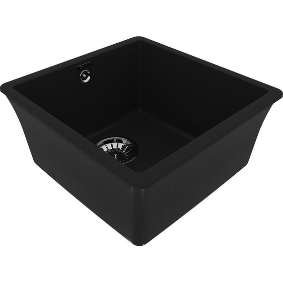 Кухонная мойка Lemark Sinara 400-U 9910061, антрацит, Цвет производителя: антрацит - фото 2
