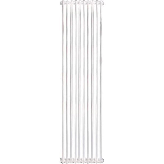 Вертикальный радиатор Zehnder Charleston 3180 480х1800 мм (10 секций) боковое подключение - фото 