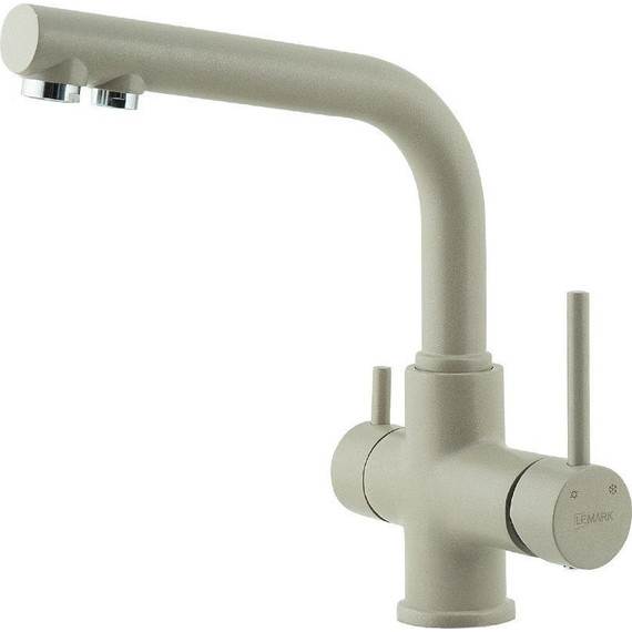 Смеситель для кухни Lemark Comfort LM3061PGR, грей - фото 