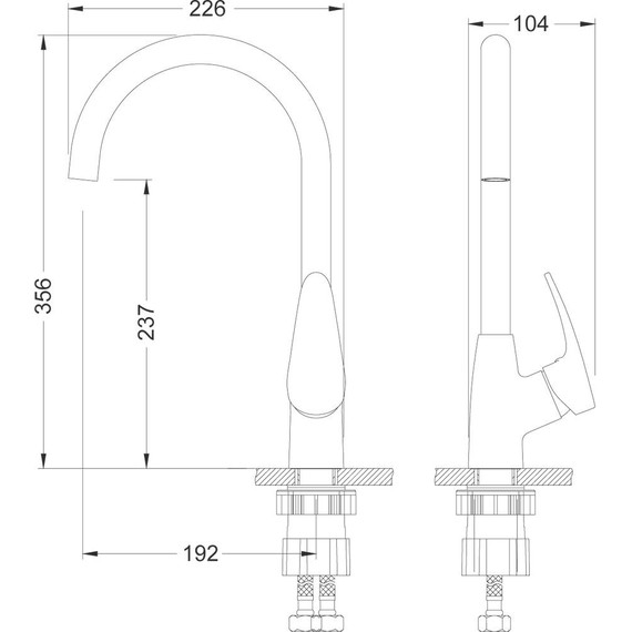 Смеситель для кухни Lemark Linara LM0405PGS, серый шёлк - фото 2