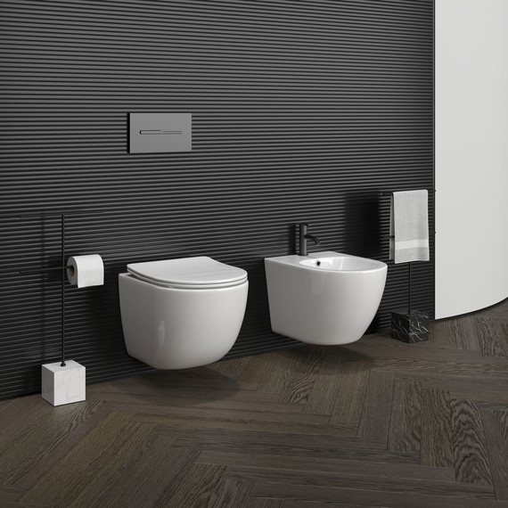 Биде подвесное Ceramicanova Forma CN3010 - фото 2