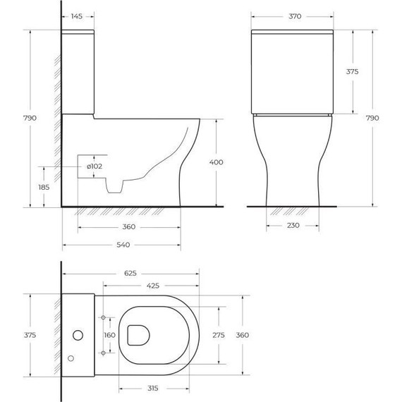 Унитаз-компакт безободковый BelBagno Energia BB8134CPR/SC с крышкой микролифт - фото, картинка 11 Унитаз-компакт безободковый BelBagno Energia BB8134CPR/SC с крышкой микролифт - фото 11