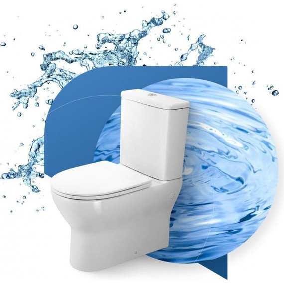 Унитаз-компакт безободковый BelBagno Energia BB8134CPR/SC с крышкой микролифт - фото, картинка 9 Унитаз-компакт безободковый BelBagno Energia BB8134CPR/SC с крышкой микролифт - фото 9