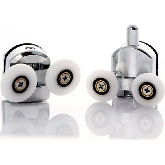 Душевое ограждение Abber Schwarzer Diamant 100x80 см AG01180, хром/прозрачное - фото 4