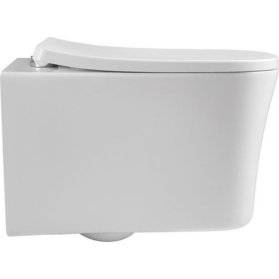 Унитаз подвесной безободковый Vincea Arco VT1-36 с крышкой микролифт - фото 4