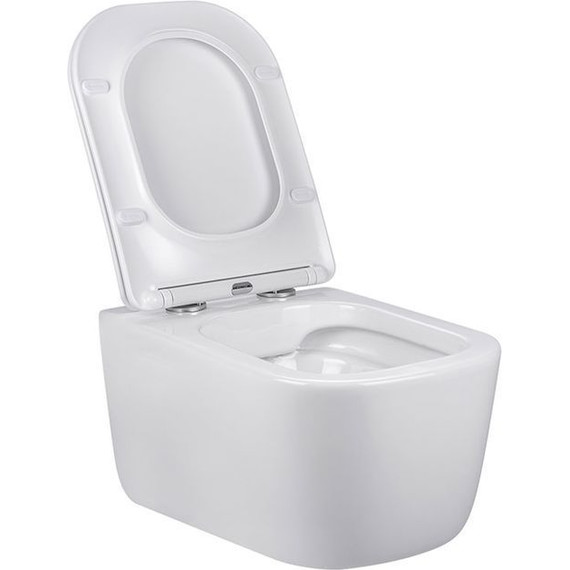 Унитаз подвесной безободковый Vincea Core VT1-28 с крышкой микролифт - фото 5