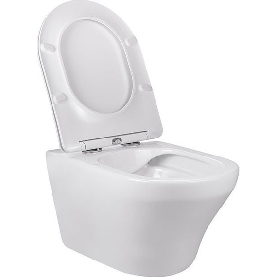 Унитаз подвесной безободковый Vincea Edge-M VT1-37 с крышкой микролифт - фото 5