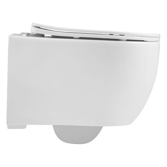 Унитаз подвесной безободковый Vincea Evo VT1-34S с крышкой микролифт - фото, картинка 8 Унитаз подвесной безободковый Vincea Evo VT1-34S с крышкой микролифт - фото 8