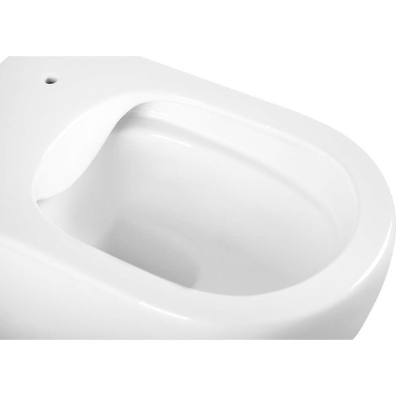 Унитаз подвесной безободковый Vincea Evo VT1-34 с крышкой микролифт, Цвет производителя: белый - фото 8