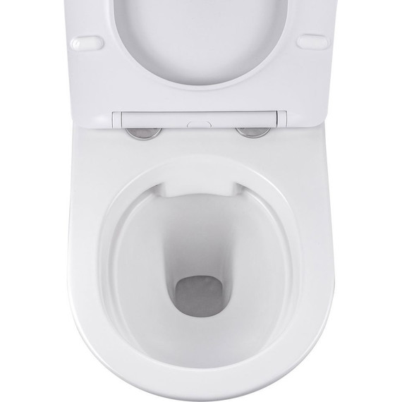 Унитаз подвесной безободковый Vincea Globo VT1-14S с крышкой микролифт, Цвет производителя: белый - фото, картинка 7 Унитаз подвесной безободковый Vincea Globo VT1-14S с крышкой микролифт, Цвет производителя: белый - фото 7