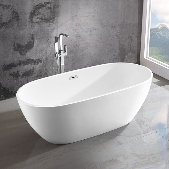 Ванна отдельностоящая Vincea 160x81 см VBT-408-1600 - фото 2