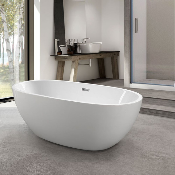 Ванна отдельностоящая Vincea 165x75 см VBT-509 - фото 2