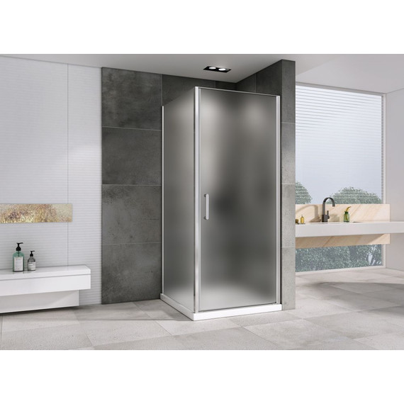 Душевое ограждение Abber Sonnenstrand 70x90 см AG04070M-S90M, хром/матовое - фото 2