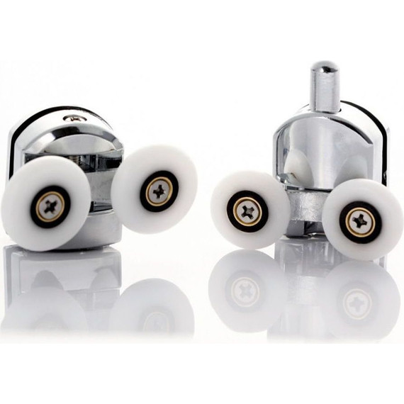 Душевая дверь Abber Schwarzer Diamant 110 см AG301105, хром/прозрачное - фото 3