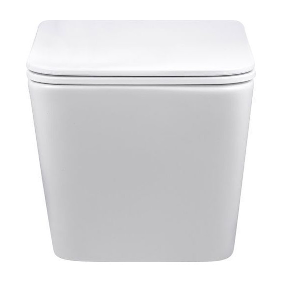 Унитаз подвесной безободковый Vincea Q-Line VT1-12 с крышкой микролифт, Цвет производителя: белый - фото 3