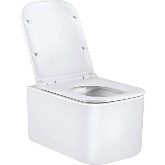 Унитаз подвесной безободковый Vincea Ultra VT1-32 с крышкой микролифт, Цвет производителя: белый - фото 4