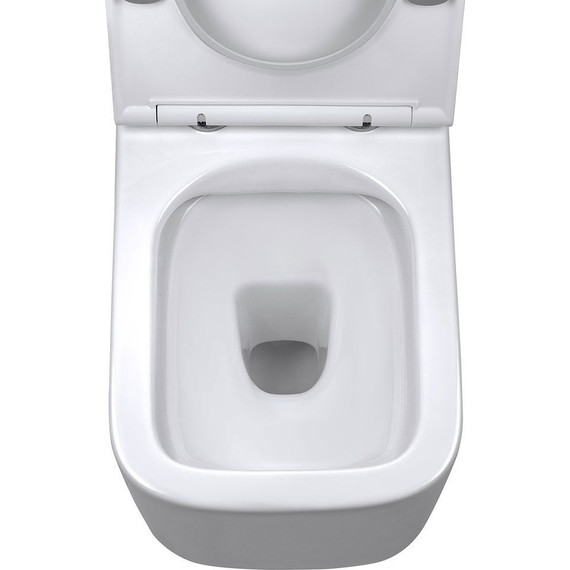 Унитаз подвесной безободковый Vincea Ultra VT1-32 с крышкой микролифт, Цвет производителя: белый - фото 7