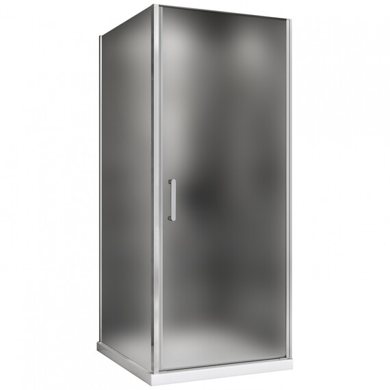 Душевое ограждение Abber Sonnenstrand 100x75 см AG04100M-S75M, хром/матовое - фото 