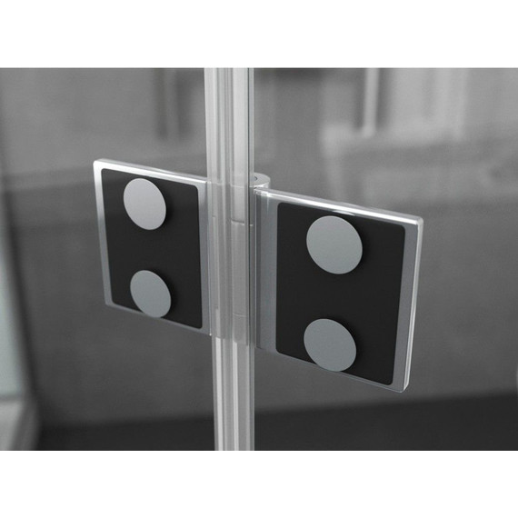 Душевое ограждение Ambassador Diamond 120x80 см 12011104R R, хром/прозрачное - фото 6