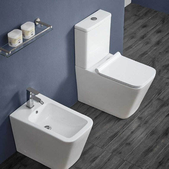 Унитаз-компакт Vincea Q-Line VT2-12 с крышкой микролифт - фото 2