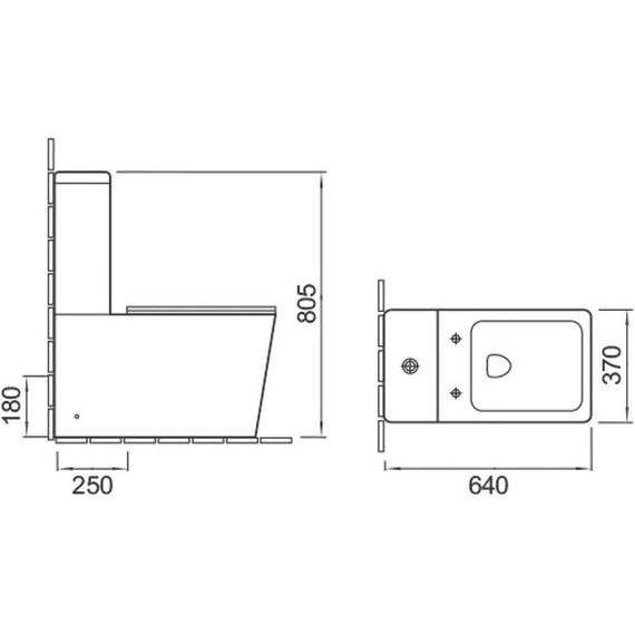 Унитаз-компакт Vincea Q-Line VT2-12 с крышкой микролифт - фото 3