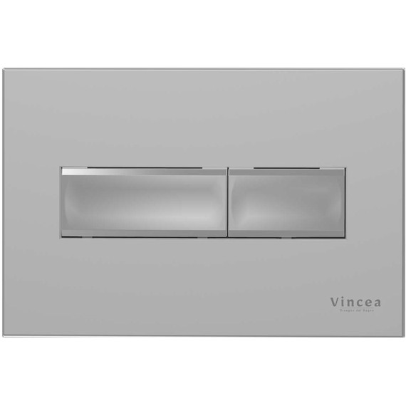 Кнопка смыва Vincea Line VFP-732MG, серый матовый - фото 