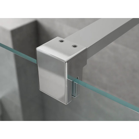 Душевое ограждение Ambassador Abner 100x100 см 10011102L L (стекло 8 мм) хром/прозрачное - фото 5