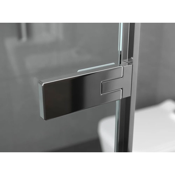 Душевое ограждение Ambassador Abner 90x90 см 10011101R R (стекло 8 мм) хром/прозрачное - фото 6