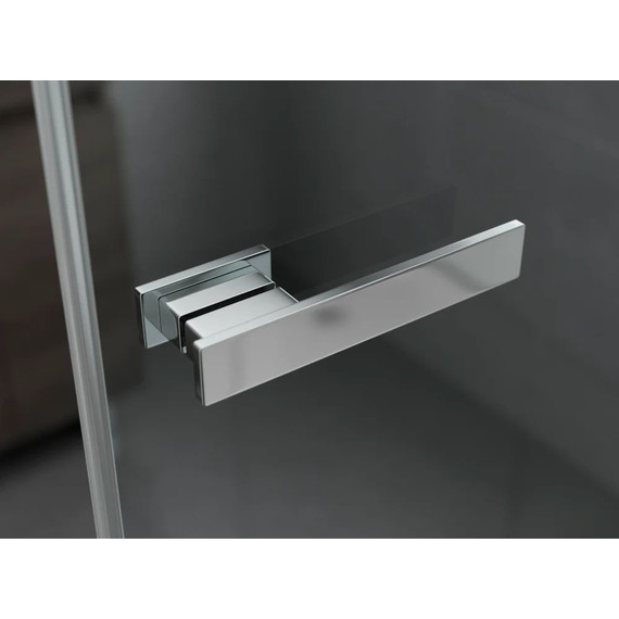 Душевое ограждение Ambassador Abner 90x90 см 10011101R R (стекло 8 мм) хром/прозрачное - фото 7